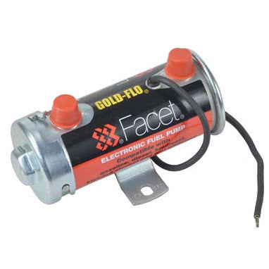 FuelPumper Facet 476459N Gold-Flo Fuel Pump, 12 Volt, 6.5-8.0 PSI, 32 GPH