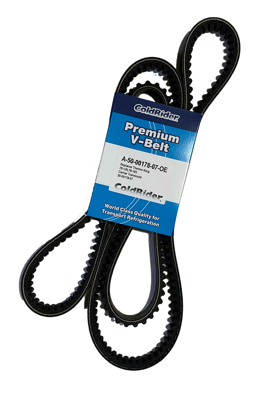 ColdRider Fan Belt for Carrier Transicold (Replaces Carrier 50-00178-07)