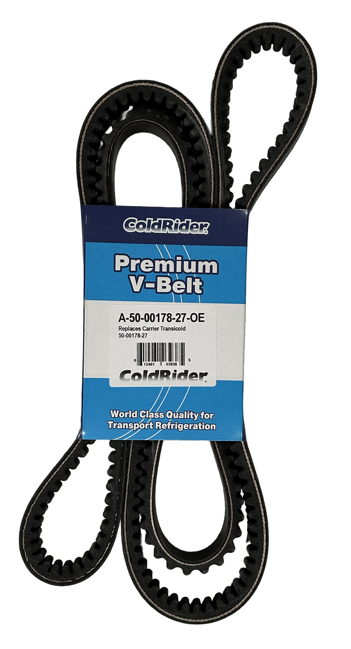 ColdRider Condenser/Fan Belt for Carrier Transicold (Replaces Carrier 50-00178-27)