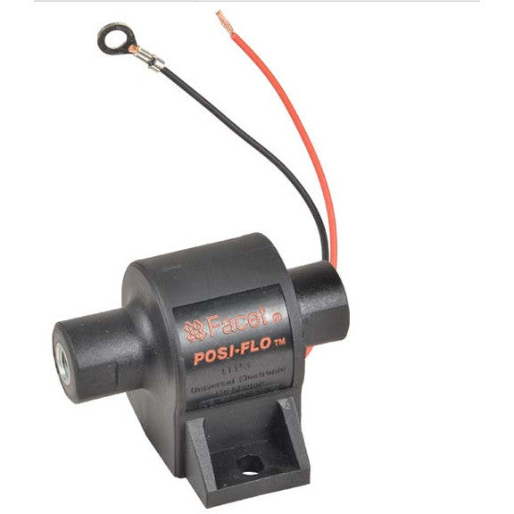 FuelPumper Facet 60304N Posi-Flo Fuel Pump, 12 Volt, 1.5-2.5 PSI, 25 GPH