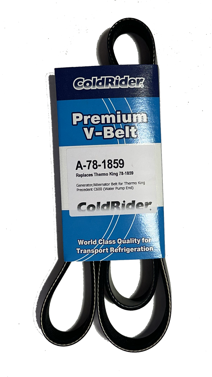 ColdRider Alternator/Generator Belt for Thermo King Precedent (Replaces Thermo King 78-1859)