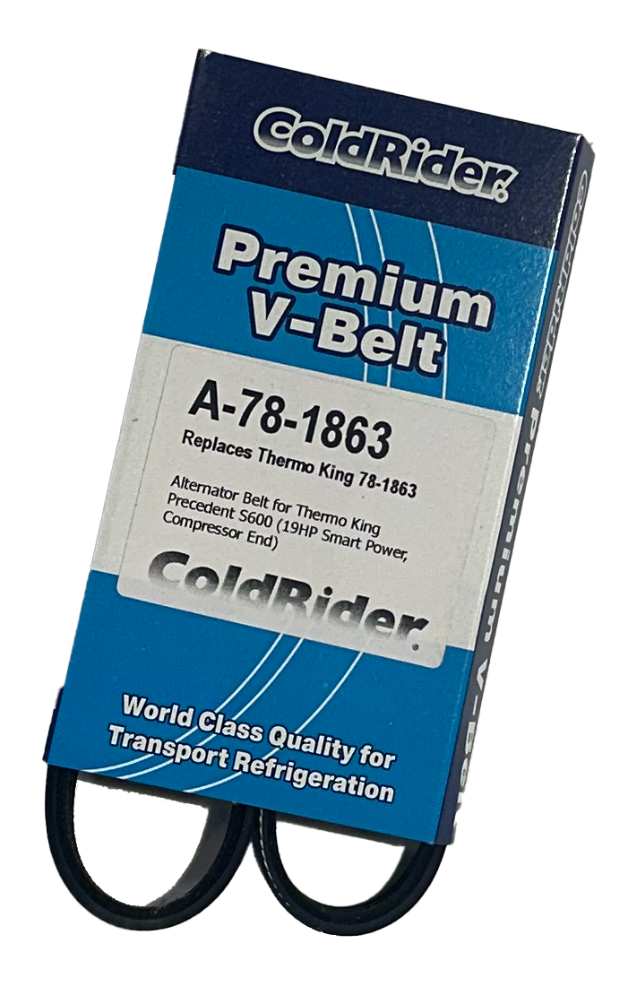 ColdRider Alternator Belt for Thermo King (Replaces Thermo King 78-1863)