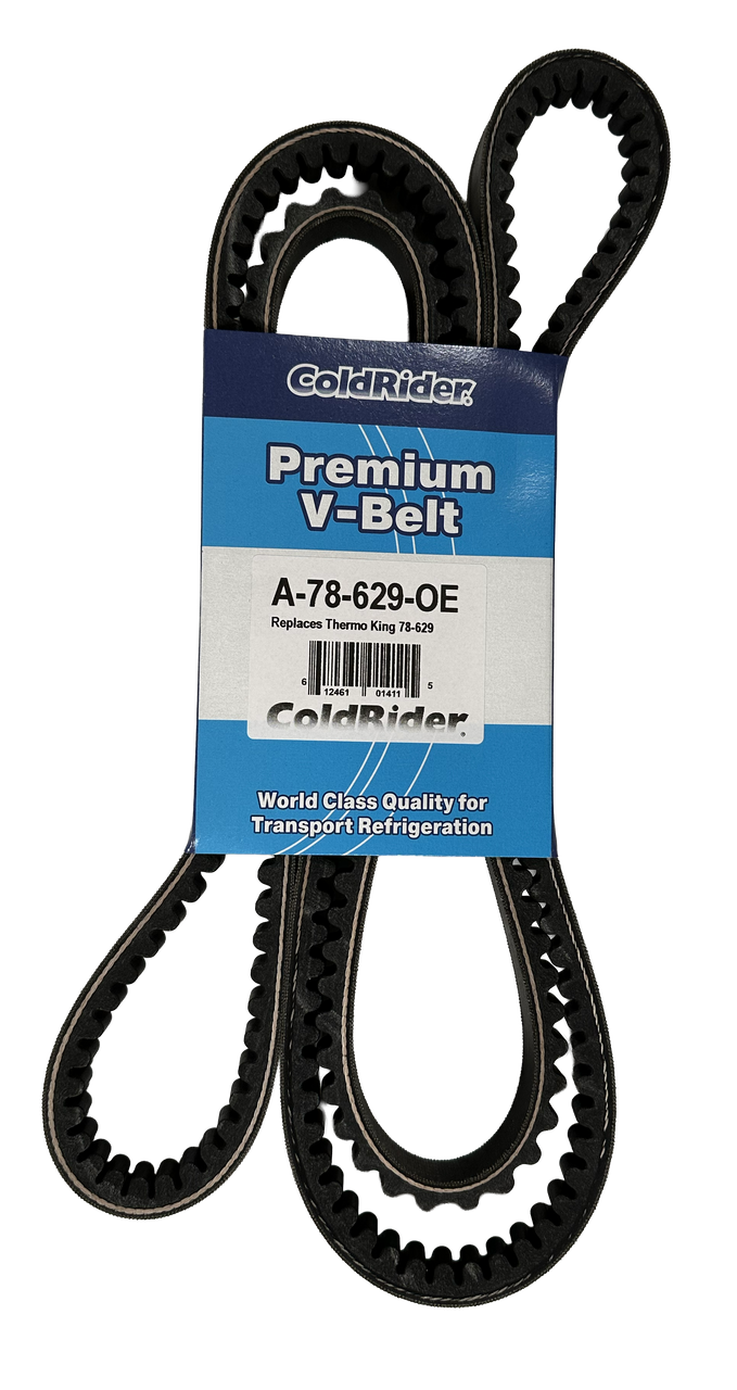 ColdRider Engine/Idler Belt for Thermo King (Replaces Thermo King 78-629)