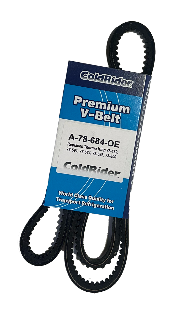 ColdRider Evaporator/Fan Belt for Thermo King (Replaces 78-432, 78-684, 78-698, 78-800)