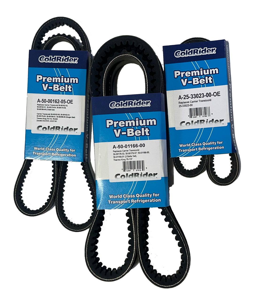 ColdRider Belt Bundle for Carrier Transicold Genesis R90