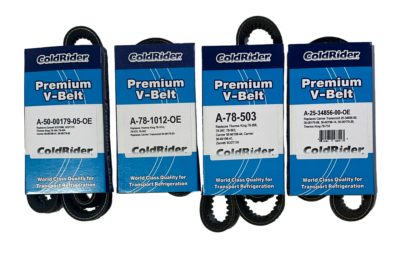 ColdRider Belt Bundle for Carrier Transicold Supra 422