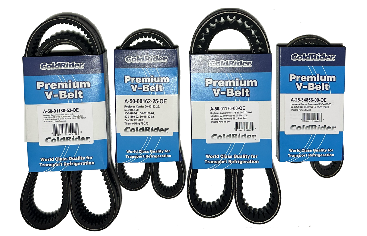 ColdRider Belt Bundle for Carrier Transicold Supra 550