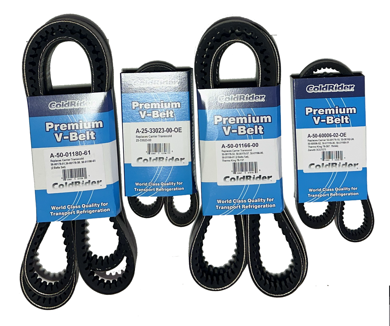 ColdRider Belt Bundle for Carrier Transicold Supra 922/944