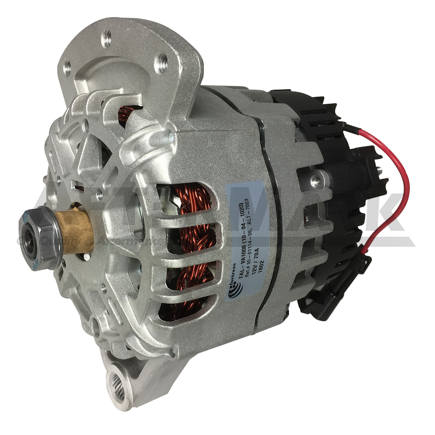 ColdRider 70A Alternator for Carrier Transicold (Replaces Carrier 30-01114-06, 30-00409-65, 30-01151-00)