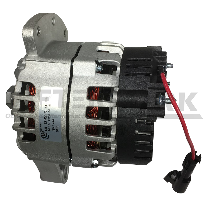 ColdRider 70A Alternator for Carrier Transicold (Replaces Carrier 30-01114-06, 30-00409-65, 30-01151-00)
