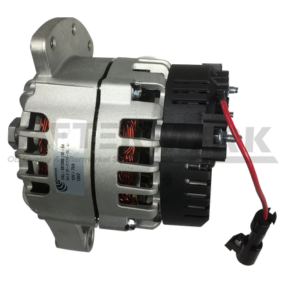 ColdRider 70A Alternator for Carrier Transicold (Replaces Carrier 30-01114-06, 30-00409-65, 30-01151-00)