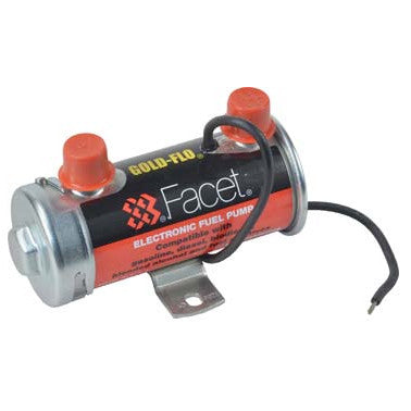 FuelPumper Facet 40007N Gold-Flo Fuel Pump, 12 Volt, 4.0-5.5 PSI, 36 GPH