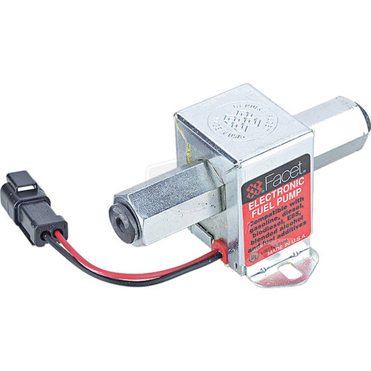 FuelPumper Facet 40317N Cube Solid State Fuel Pump, 24 Volt, 12.0-15.0 PSI, 50 GPH