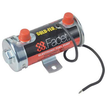 FuelPumper Facet 476087N Gold-Flo Fuel Pump, 12 Volt, 4.0-5.5 PSI, 36 GPH