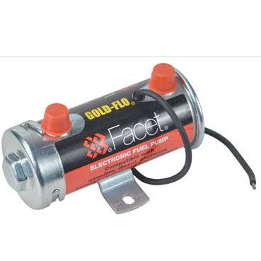 FuelPumper Facet 480509F Gold-Flo Fuel Pump, 24 Volt, 4.0-8.0 PSI, 33 GPH