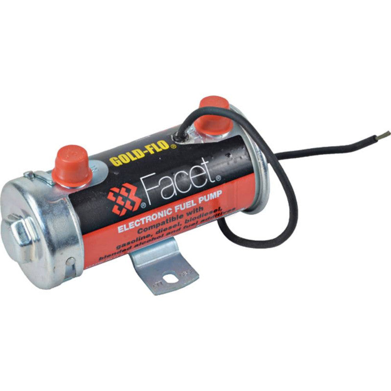 FuelPumper Facet 477060N Gold-Flo Fuel Pump, 12 Volt, 2.75-4.0 PSI, 34 GPH