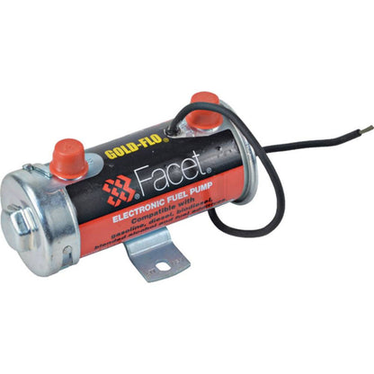 FuelPumper Facet 477060N Gold-Flo Fuel Pump, 12 Volt, 2.75-4.0 PSI, 34 GPH