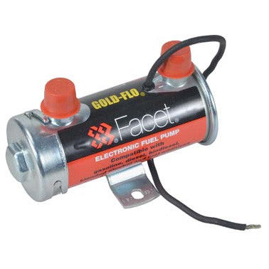 FuelPumper Facet 480532N Gold-Flo Fuel Pump, 12 Volt, 6.5-8.0 PSI, 45 GPH