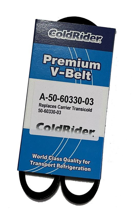 ColdRider Water Pump Belt for Carrier Transicold (Replaces 50-60330-03)