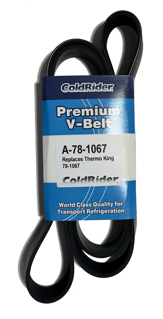 ColdRider Motor/Compressor Belt for Thermo King (Replaces Thermo King 78-1067)