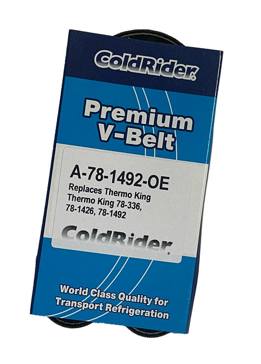 ColdRider Water Pump Belt for Thermo King (Replaces 78-1492, 78-336, 78-1426)