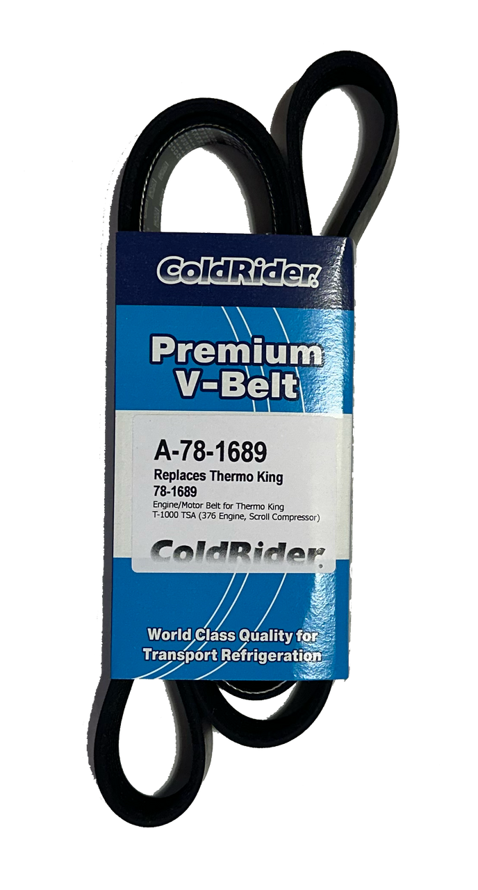 ColdRider Compressor/Motor Belt for Thermo King (Replaces Thermo King 78-1689)