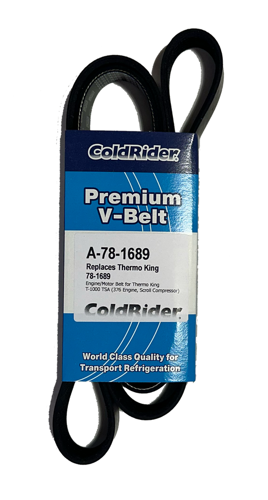 ColdRider Compressor/Motor Belt for Thermo King (Replaces Thermo King 78-1689)