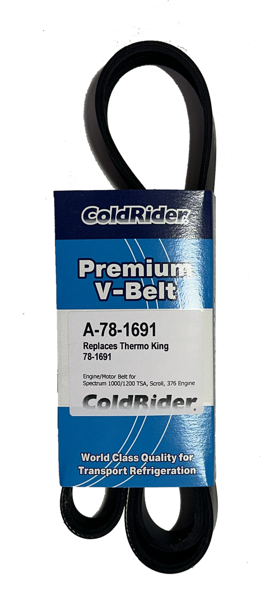 ColdRider Engine/Motor Belt for Thermo King (Replaces Thermo King 78-1691)