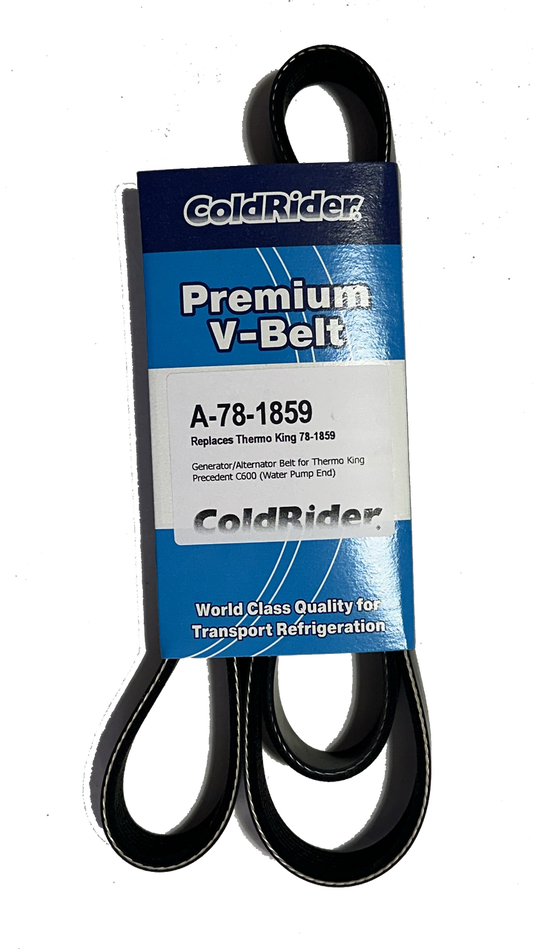 ColdRider Alternator/Generator Belt for Thermo King Precedent (Replaces Thermo King 78-1859)