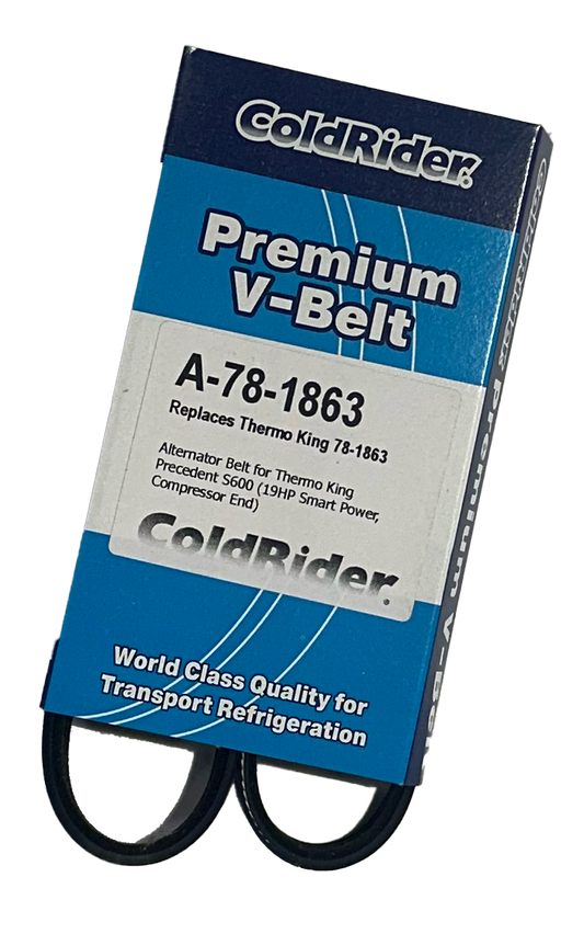ColdRider Alternator Belt for Thermo King (Replaces Thermo King 78-1863)