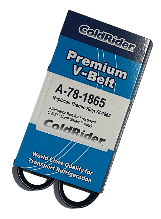 ColdRider Alternator Belt for Thermo King Precedent (Replaces Thermo King 78-1865)