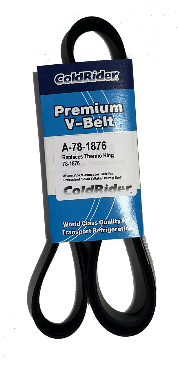 ColdRider Generator/Water Pump Belt for Thermo King (Replaces Thermo King 78-1876)