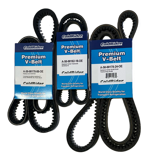 ColdRider Belt Bundle for Carrier Transicold Extra XT