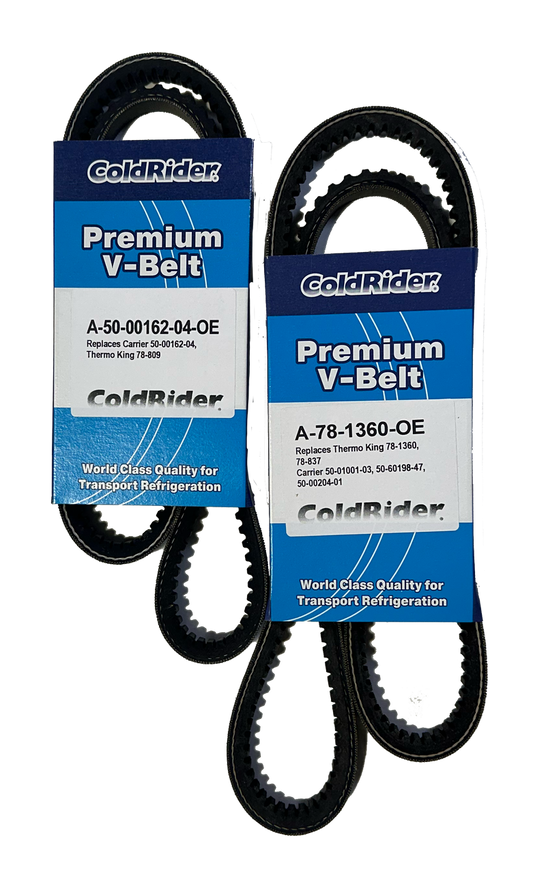 ColdRider Belt Bundle for Carrier Transicold Gen Set