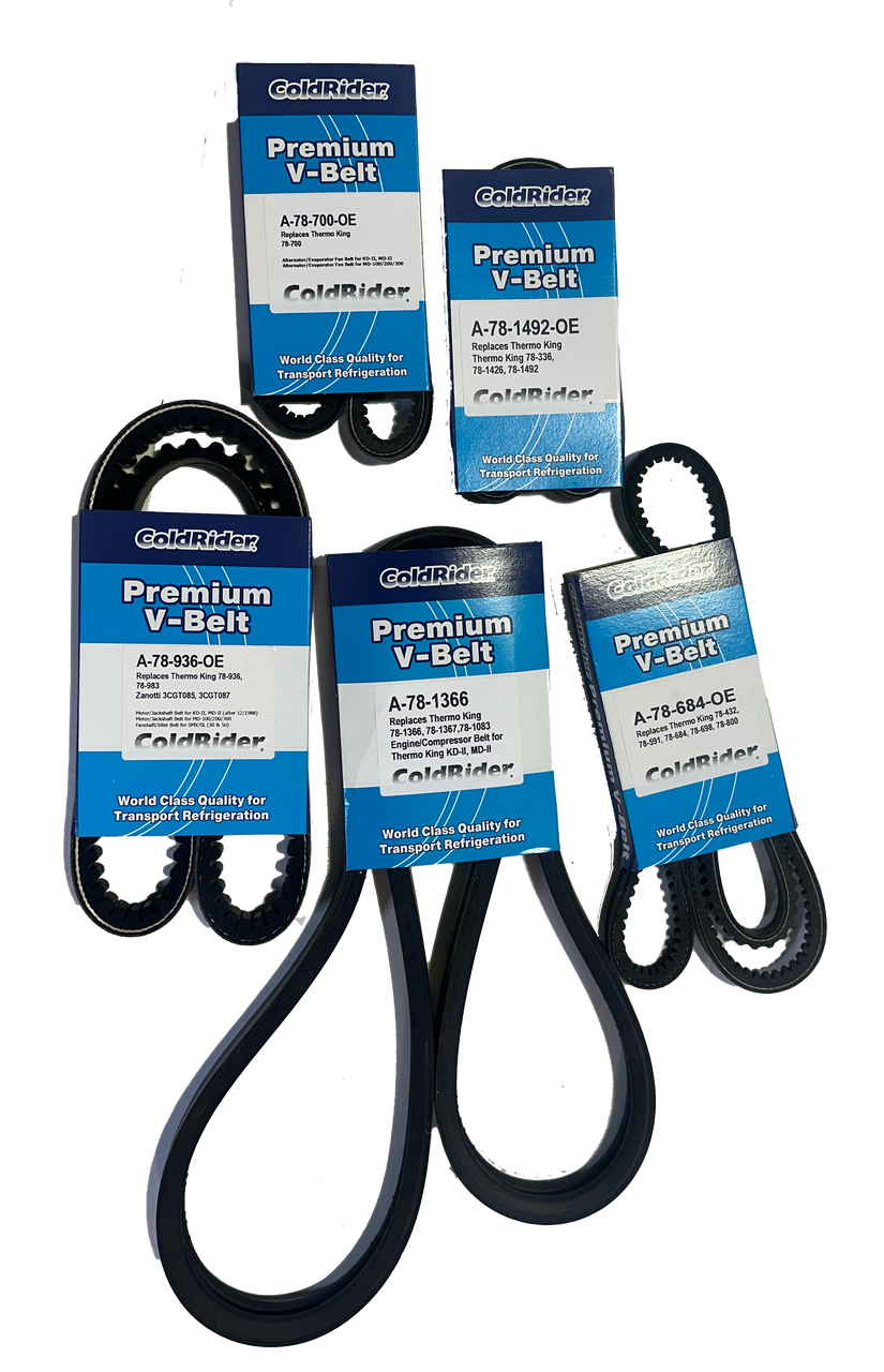 ColdRider Belt Bundle for Thermo King MD/100/200/300