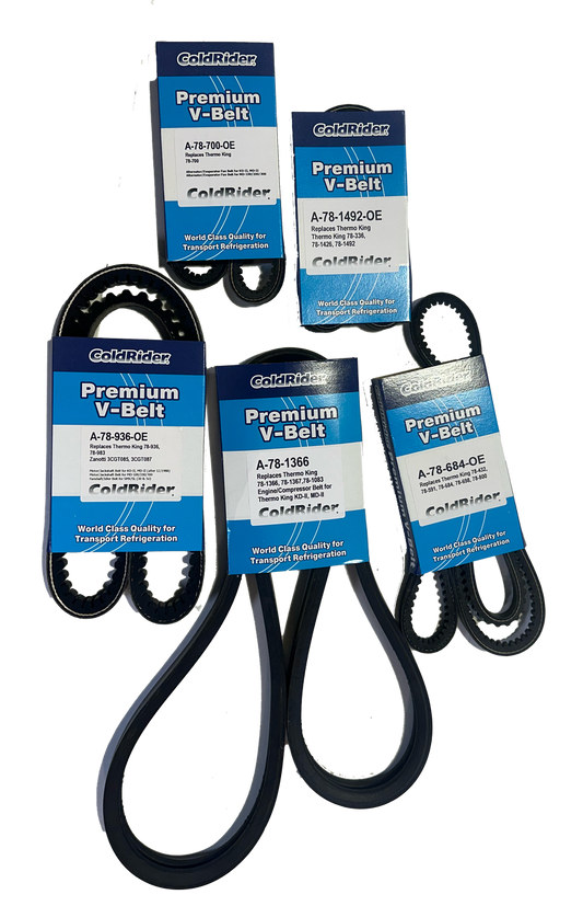 ColdRider Belt Bundle for Thermo King MD/100/200/300