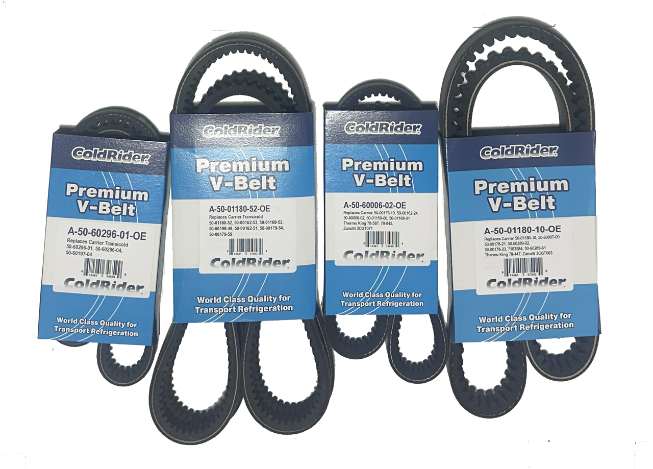 ColdRider Belt Bundle for Carrier Transicold Supra 622/644/722/744