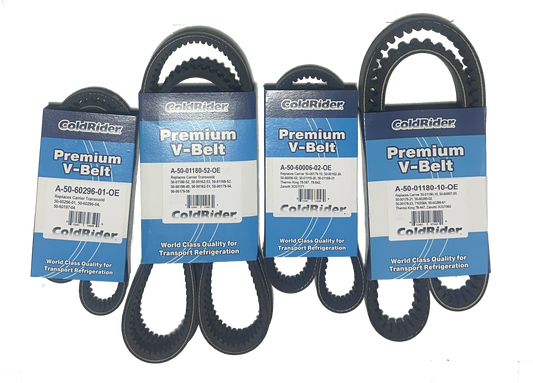 ColdRider Belt Bundle for Carrier Transicold Supra 622/644/722/744