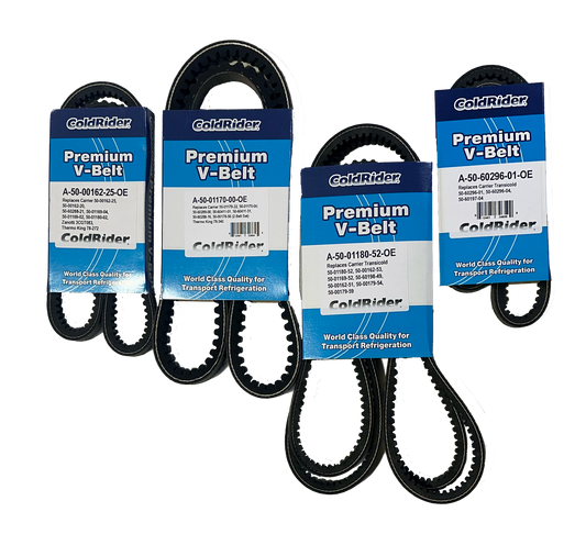 ColdRider Belt Bundle for Carrier Transicold Supra 650/660/750/760
