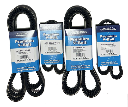 ColdRider Belt Bundle for Carrier Transicold Supra 922/944