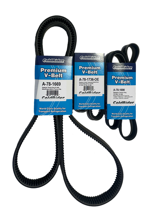 ColdRider Belt Bundle for Thermo King T-1000M