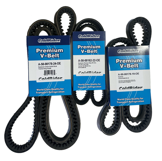 ColdRider Belt Bundle for Carrier Transicold Ultima/Ultra XTC