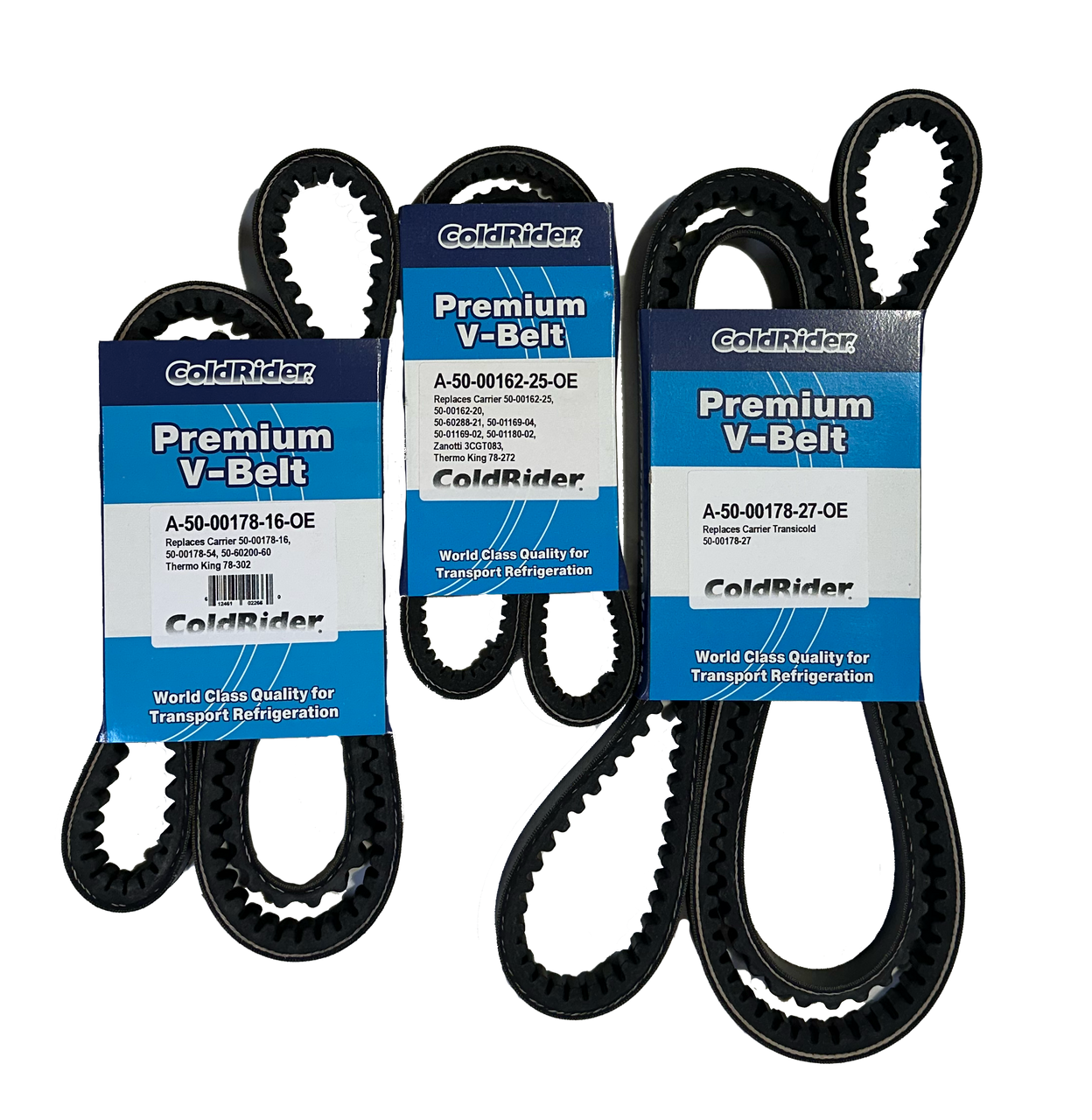 ColdRider Belt Bundle for Carrier Transicold X4 7300/7500