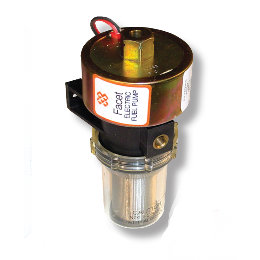 FuelPumper Facet 40348N Dura-Lift Fuel Pump, 12 Volt, 9.0-11.5 PSI, 33 GPH