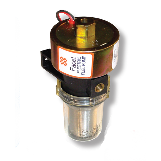 FuelPumper Facet 40222N Dura-Lift Fuel Pump, 12 Volt, 9.0-11.5 PSI, 33 GPH