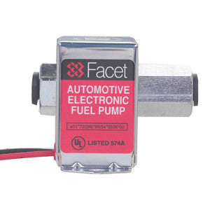 FuelPumper Facet 40284N Cube Solid State Fuel Pump, 12 Volt, 2.0-4.5 PSI, 32 GPH