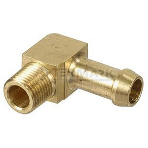 FuelPumper Facet 42733B Barb Elbow 1/4" Fuel Fitting, Brass