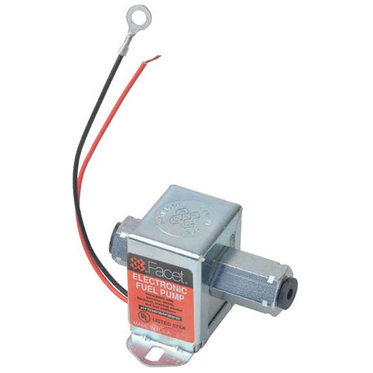 FuelPumper Facet 40176N Cube Solid State Fuel Pump, 12 Volt, 3.5-5.0 PSI, 19 GPH