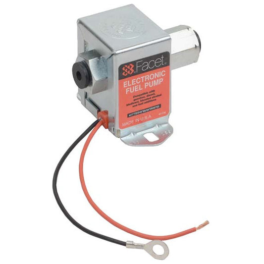 FuelPumper Facet 40289N Cube Solid State Fuel Pump, 12 Volt, 4.0-7.0 PSI, 30 GPH